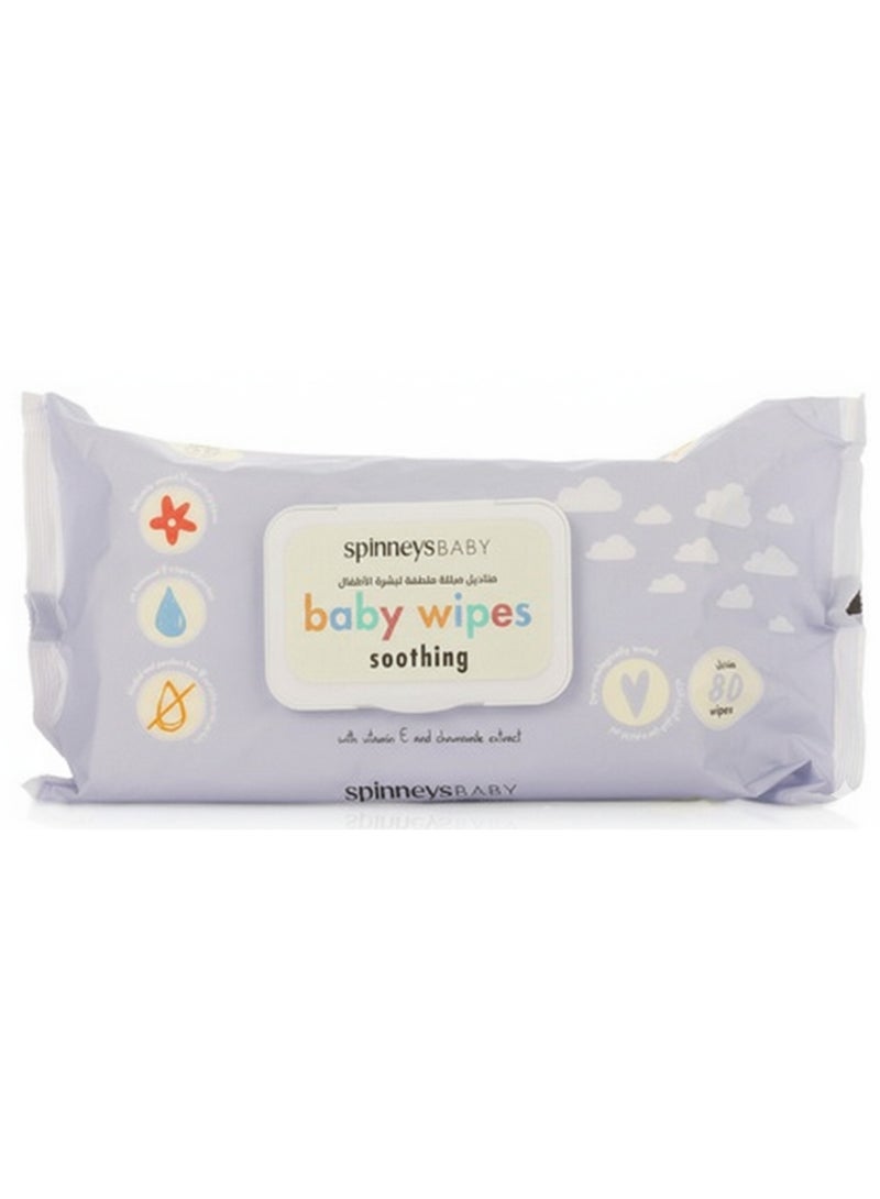 Soothing Baby Wipes 80 Wipes